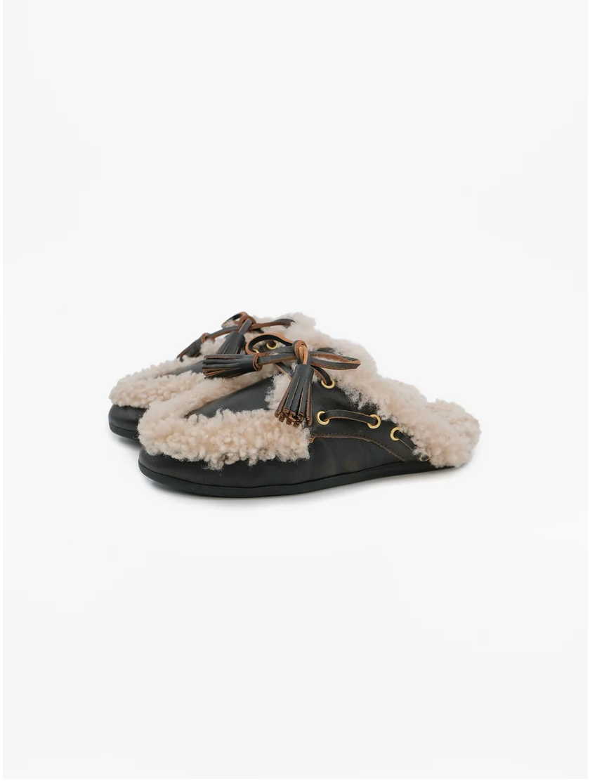 KILLIAN WINTER SHEARLING MULE