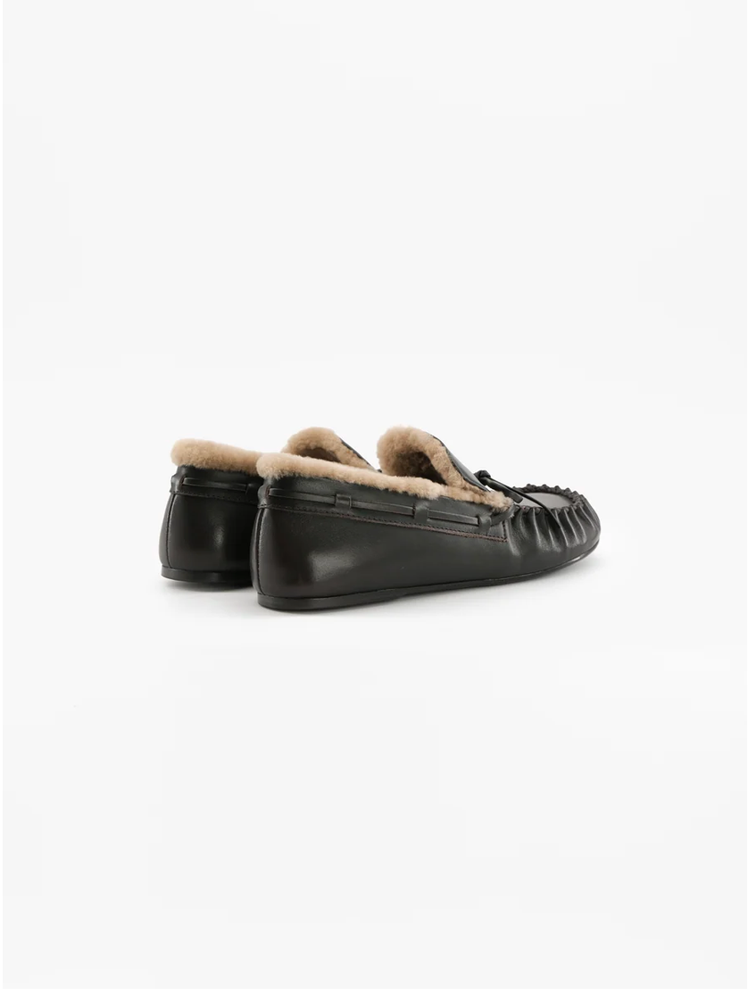 peyton dark brown moccasin
