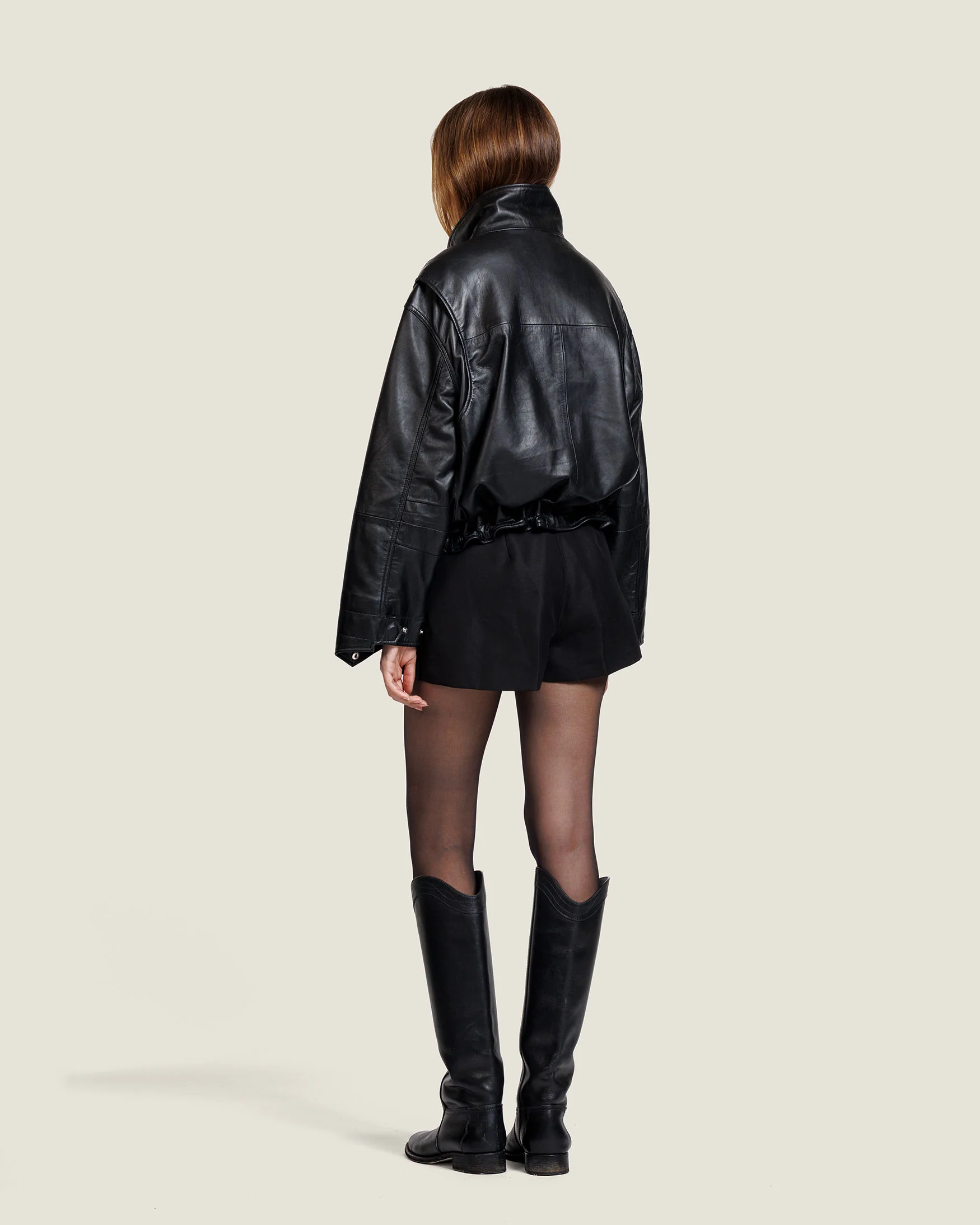 faith leather jacket