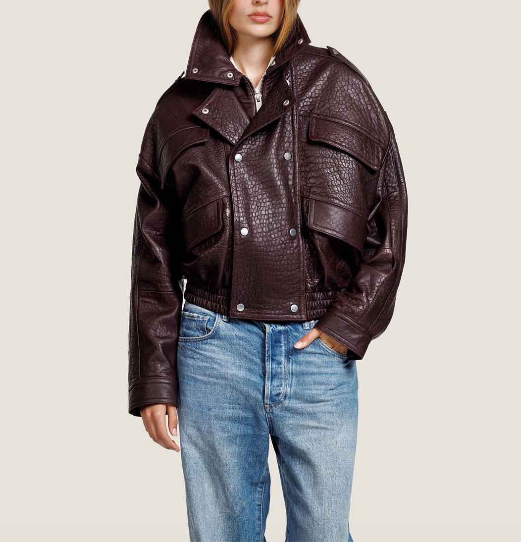 holly leather jacket